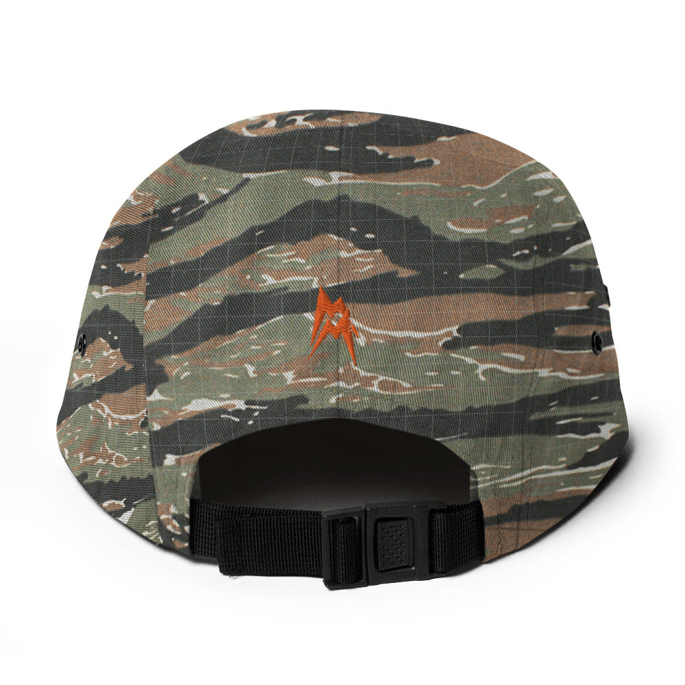 Mainey Five Panel Cap / Embroidery / Orange / Cotton /  Baumwolle / Beige / Green / Grün / Camouflage /