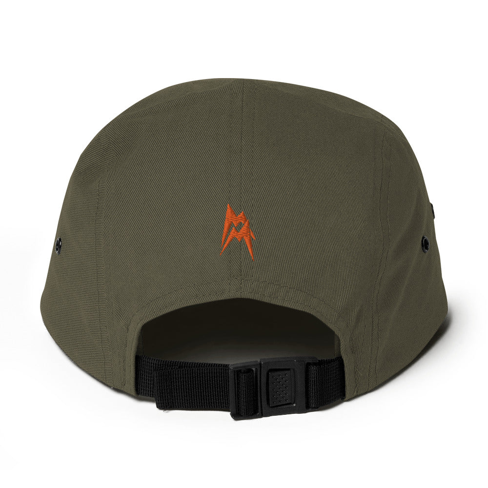 Mainey Five Panel Cap / Embroidery / Orange / Cotton /  Baumwolle / Beige / Green / Grün / Camouflage /