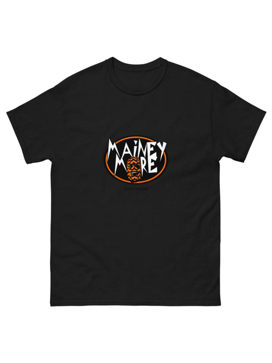 Unisex Mainey Shirt / Printed Logo Orange