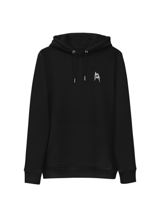 Unisex - Mainey Hoodie / Gesticktes Logo links Weiß