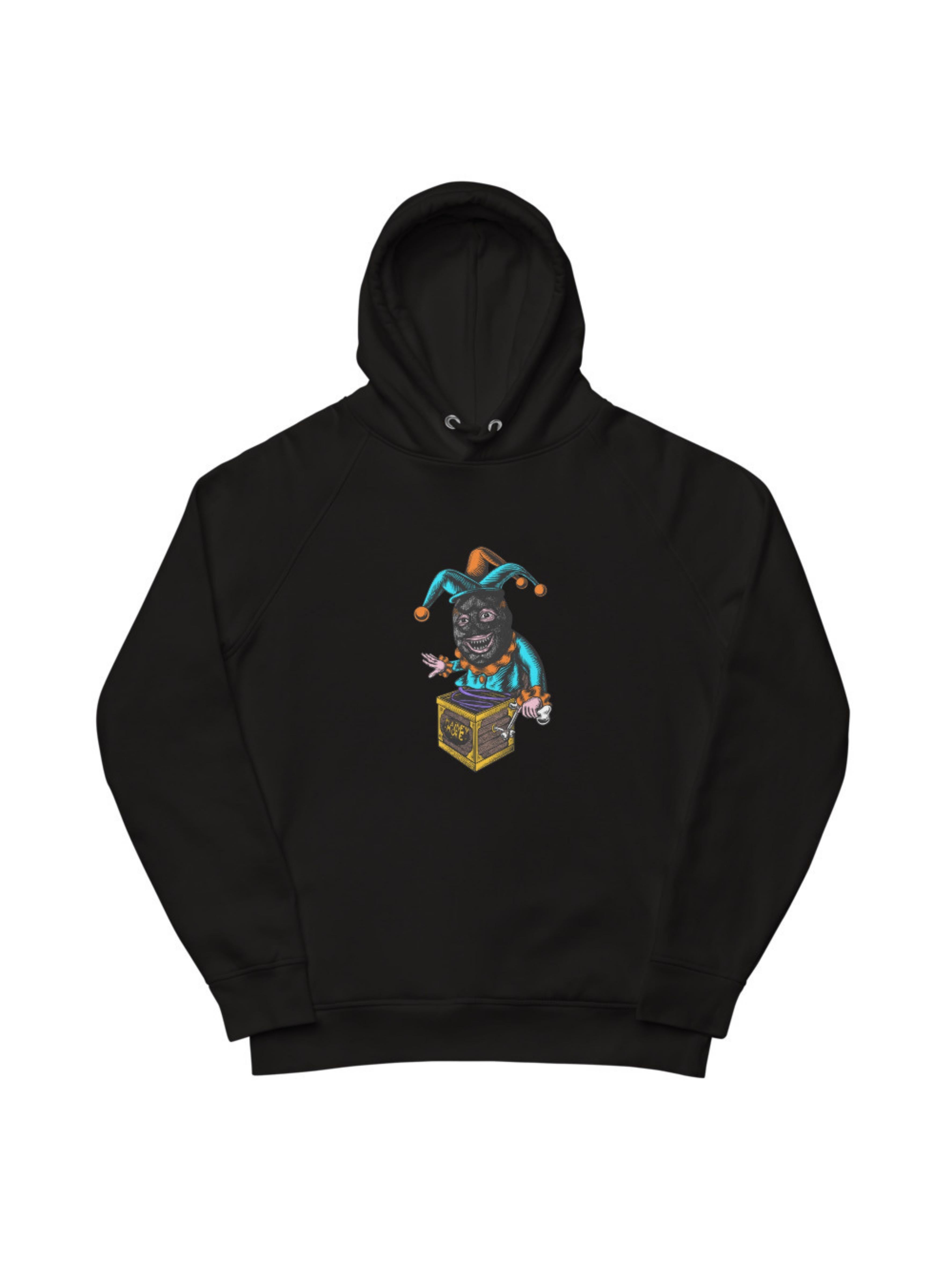 Unisex Mainey Hoodie / Printed Logo Mainey Doll / Tricolor /
