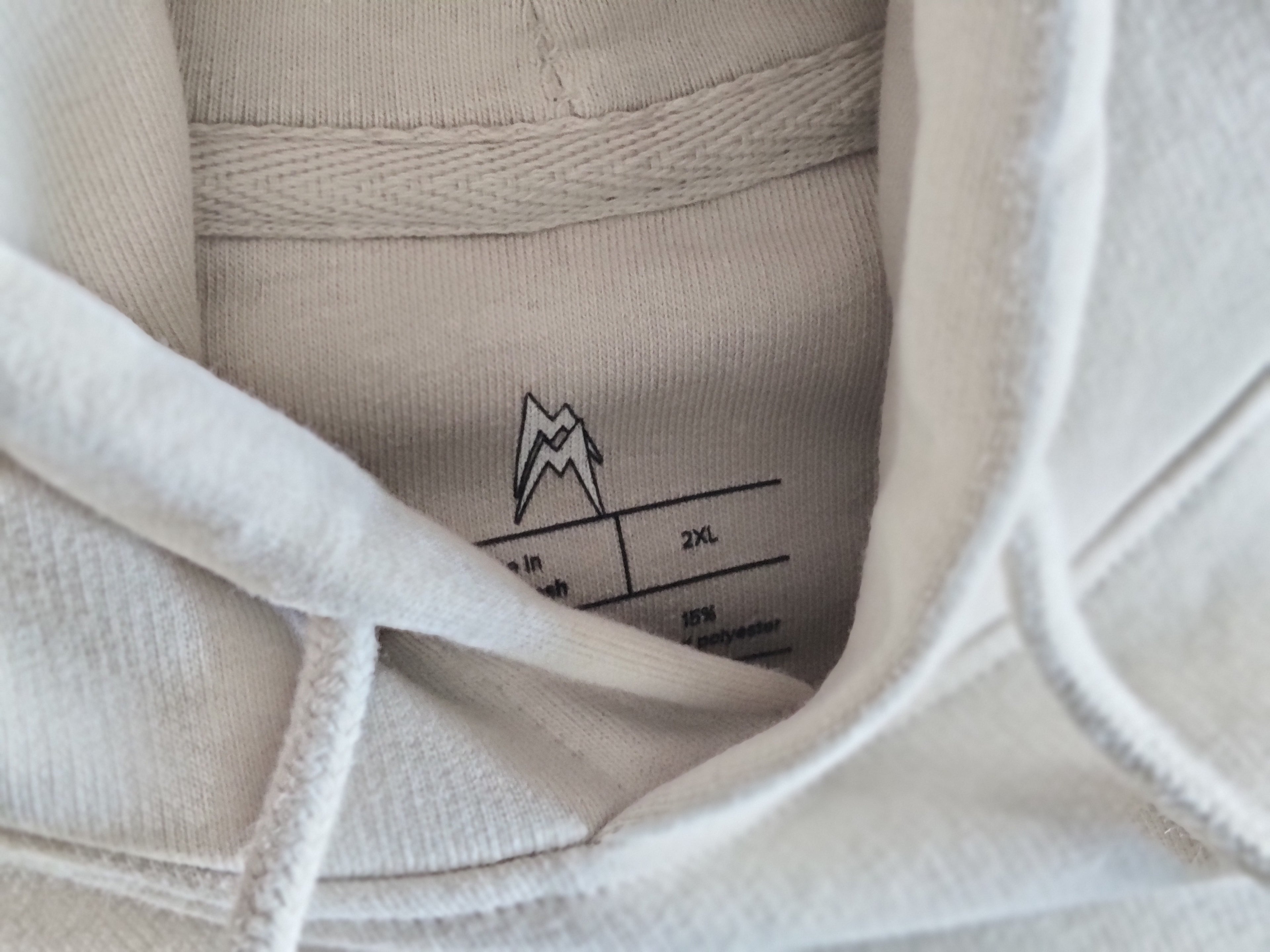 Unisex - Mainey Hoodie / Printed Logo Orange