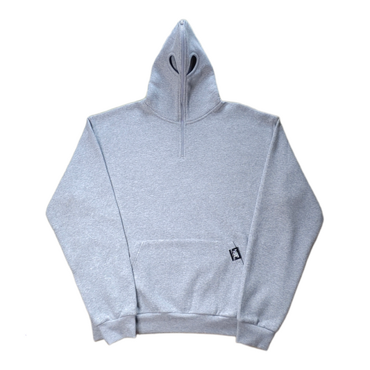 Balaclava Hoodie / Grey /