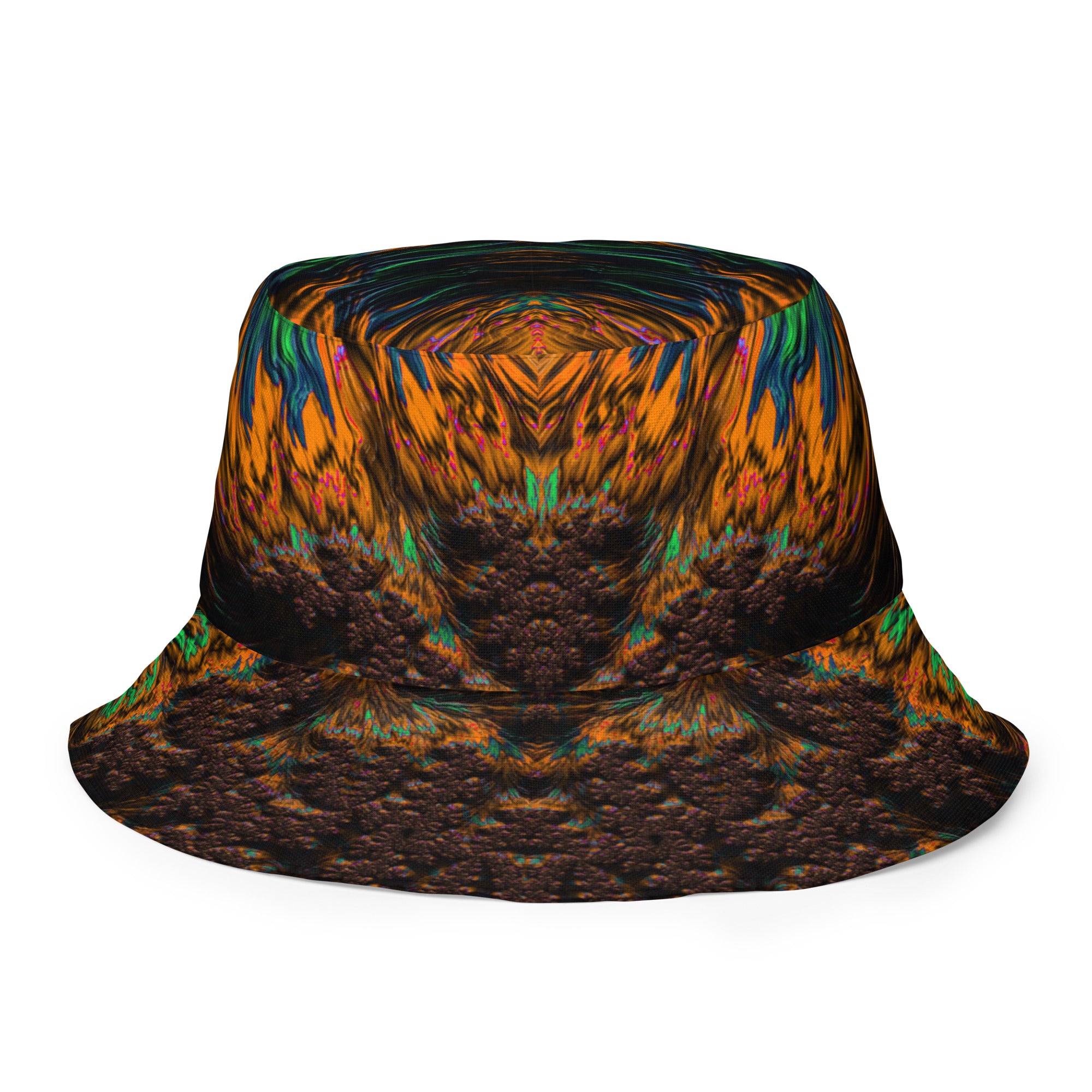 Unisex Psychedelic Mandarin Bucket Hat