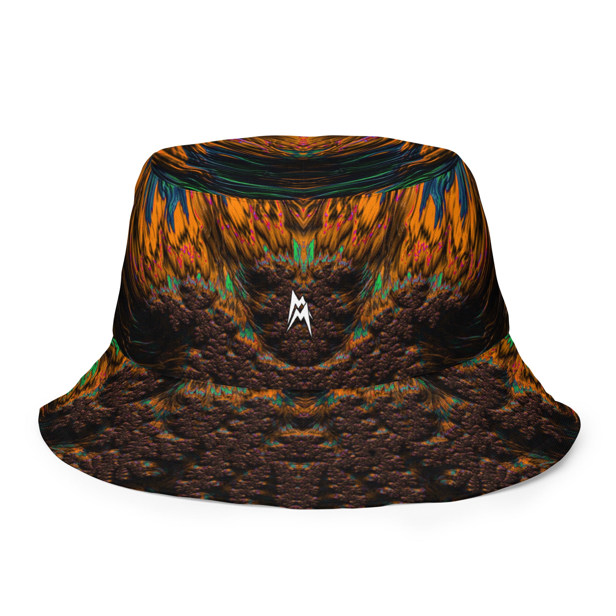 Unisex Psychedelic Mandarin Bucket Hat