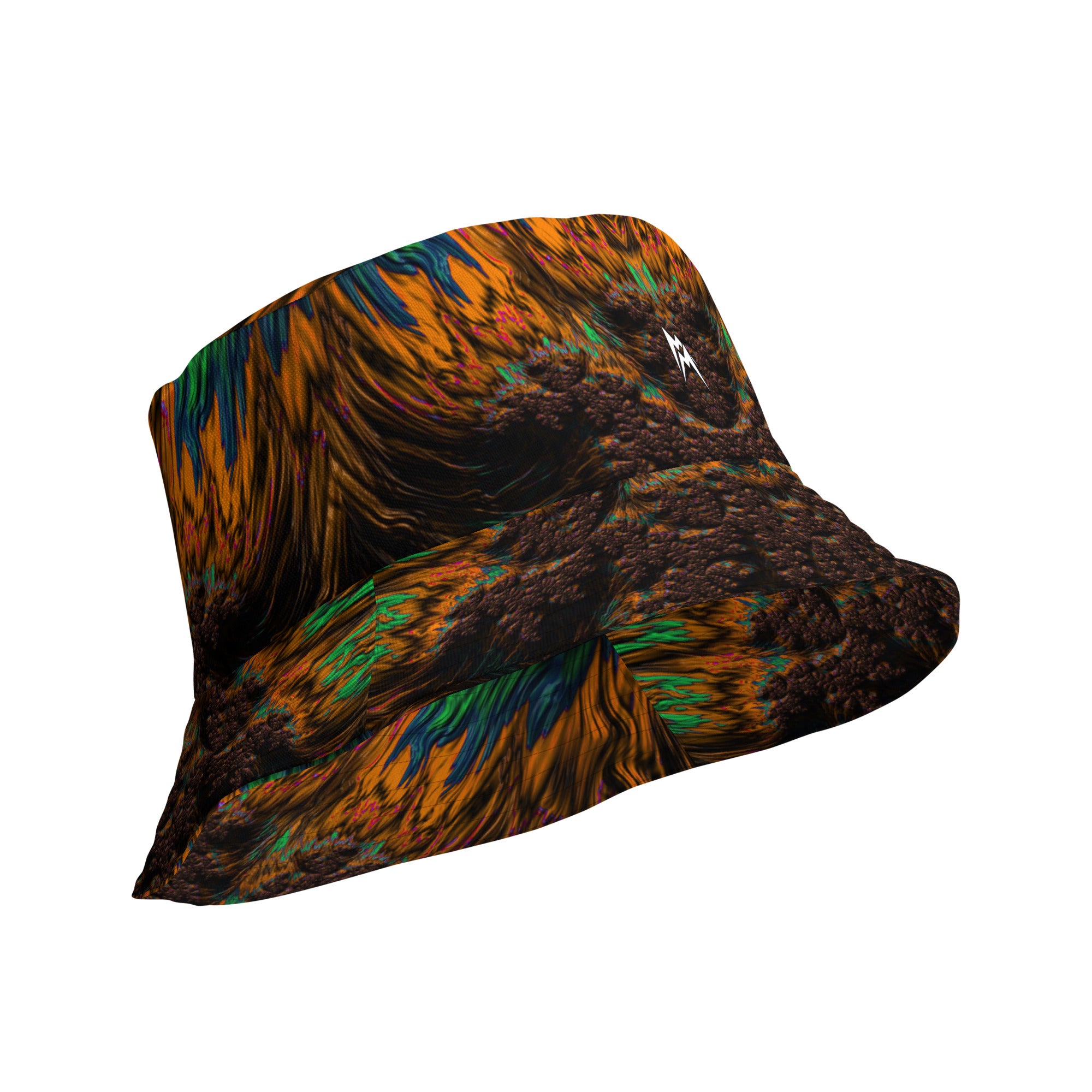Unisex Psychedelic Mandarin Bucket Hat
