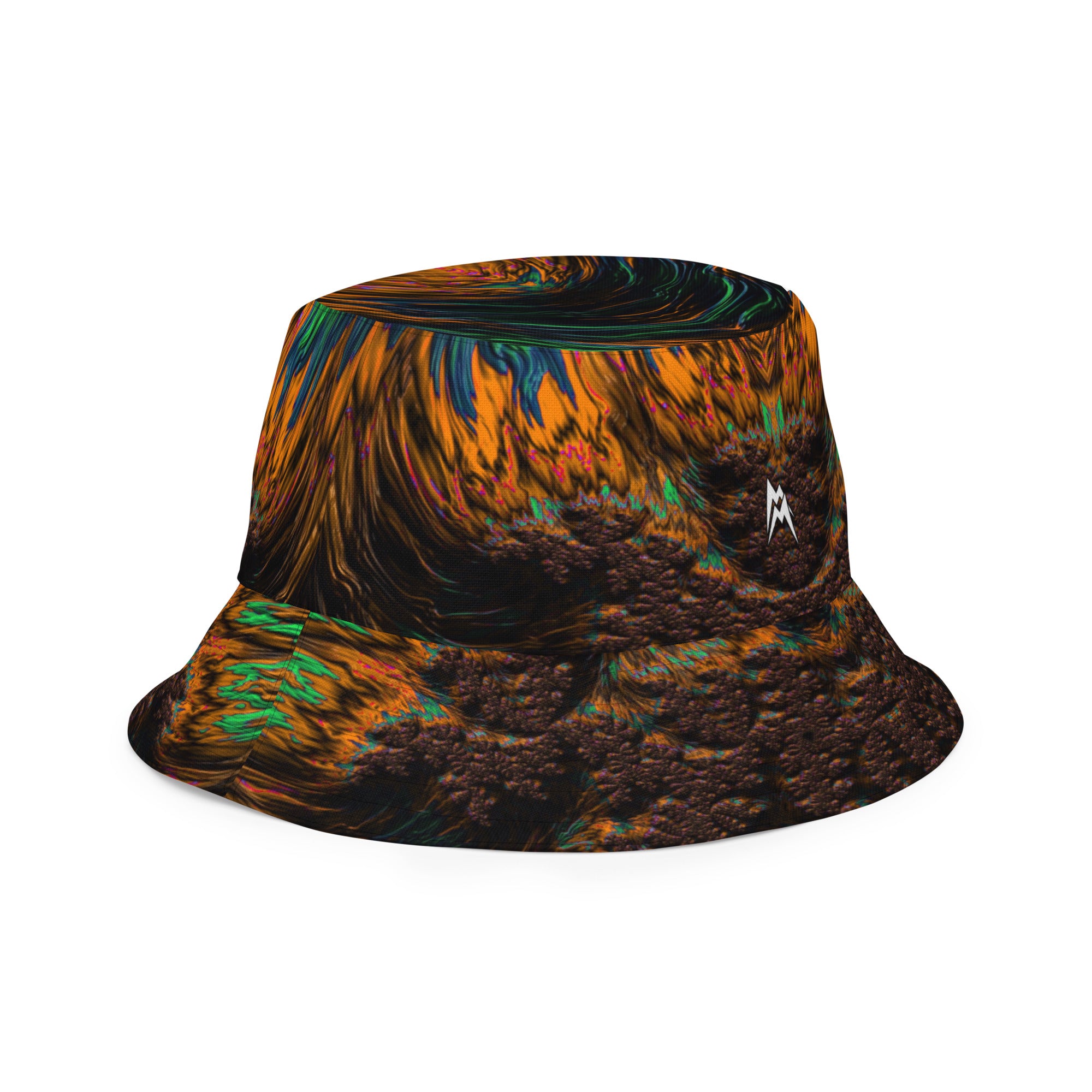 Unisex Psychedelic Mandarin Bucket Hat