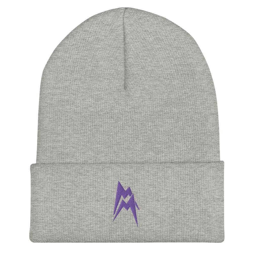 Mainey Beanie / Embroidery Purple / Maineymore