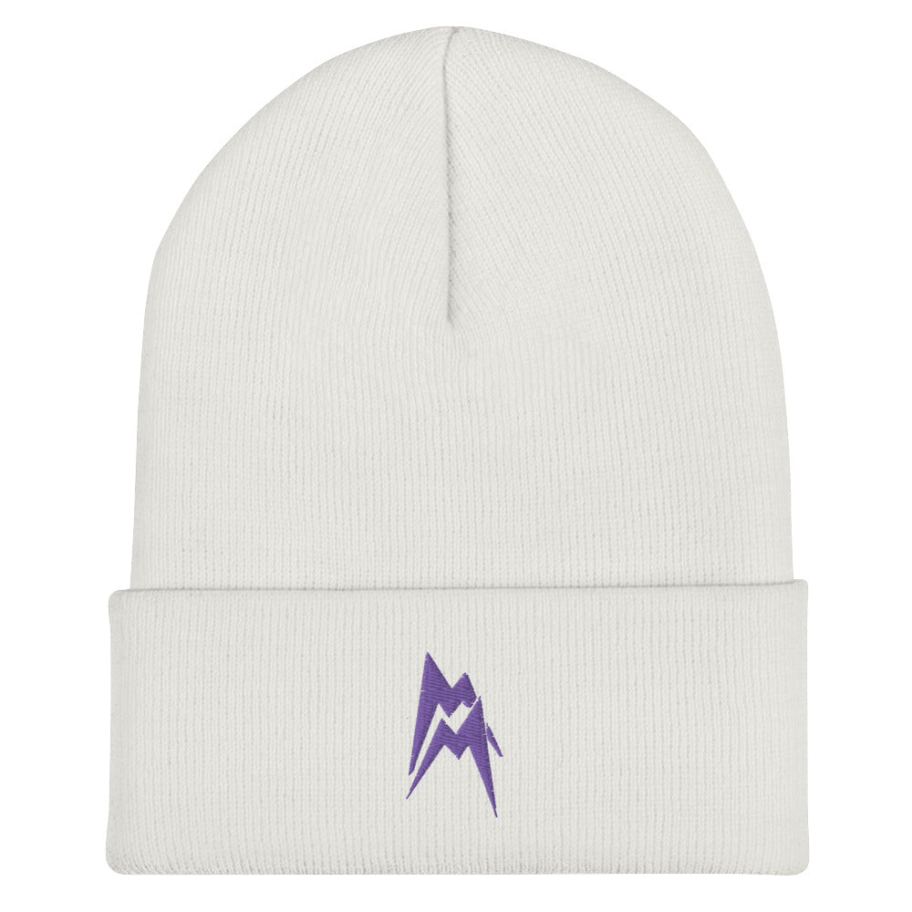 Mainey Beanie / Embroidery Purple / Maineymore