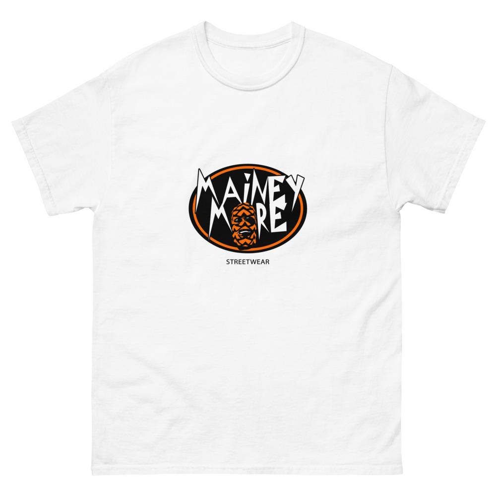 Unisex Mainey Shirt / Printed Logo Orange